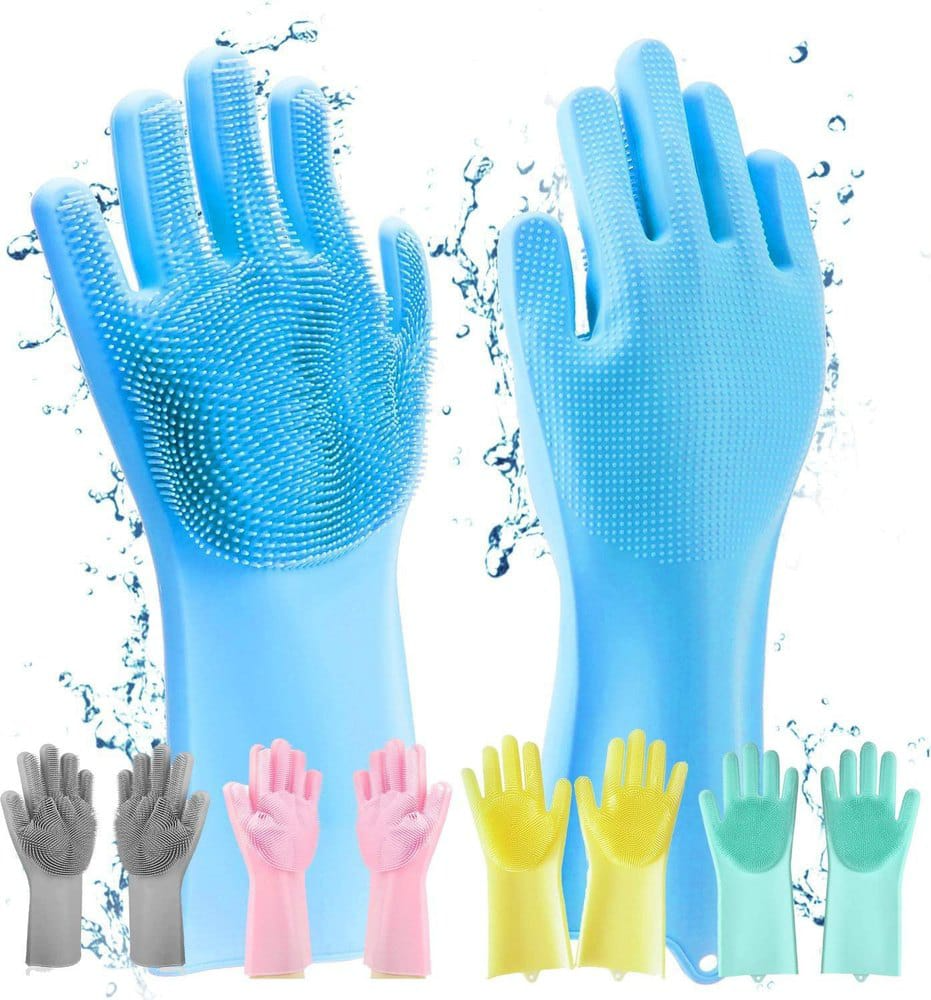 CurrentDealz™ Original Magic Silicon Dish-washing Gloves