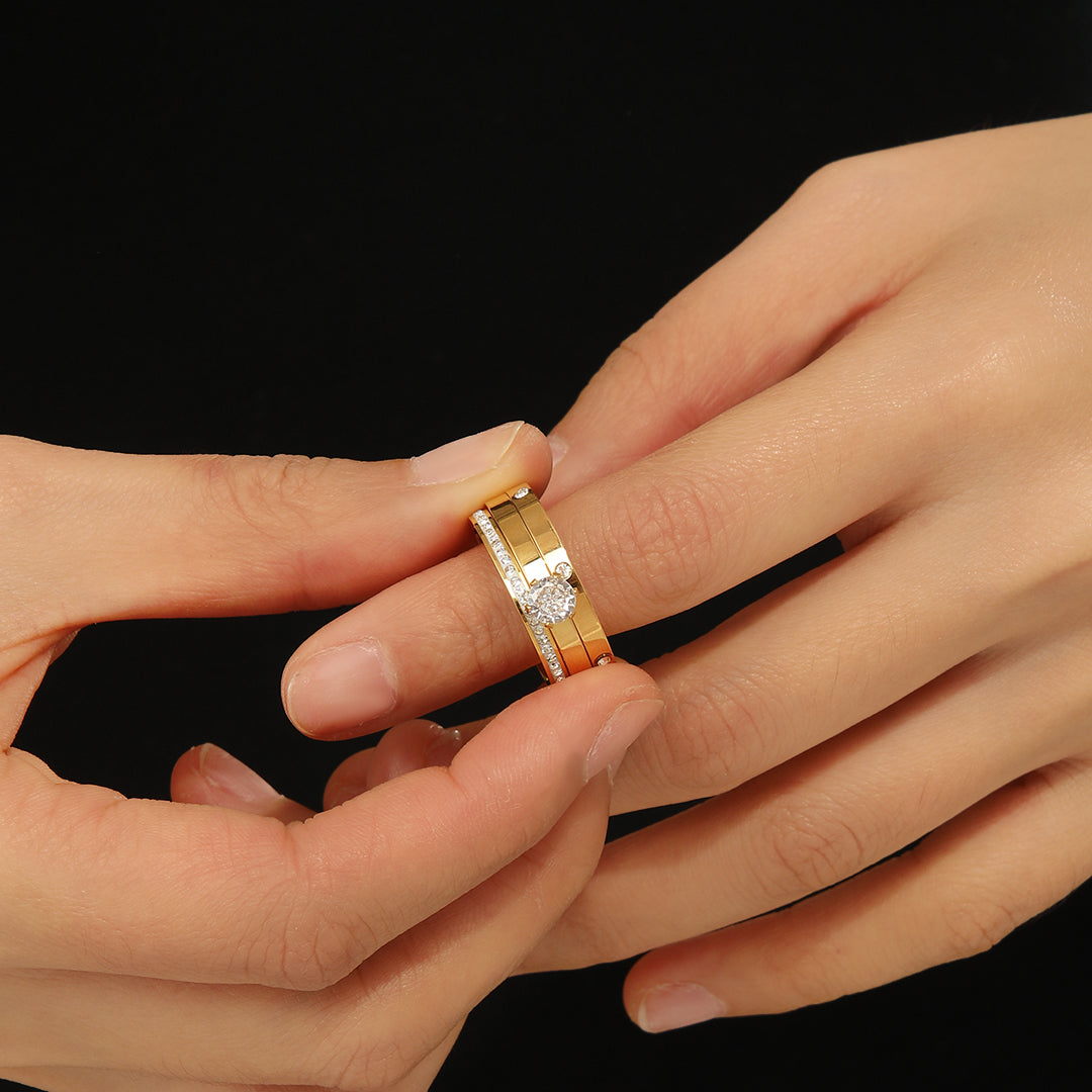 CurrentDealz™ Minimalist Gold Rings