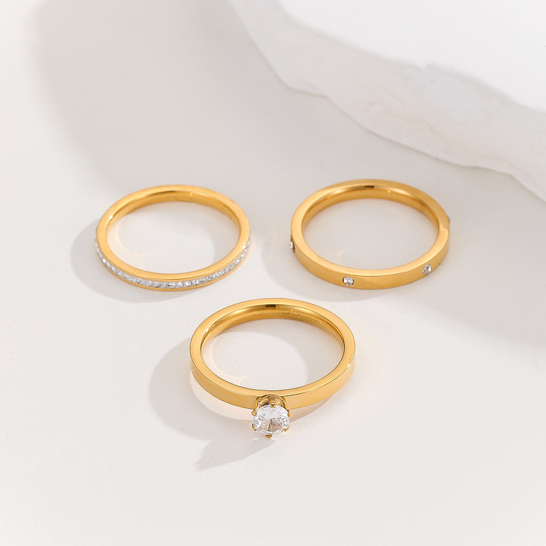 CurrentDealz™ Minimalist Gold Rings
