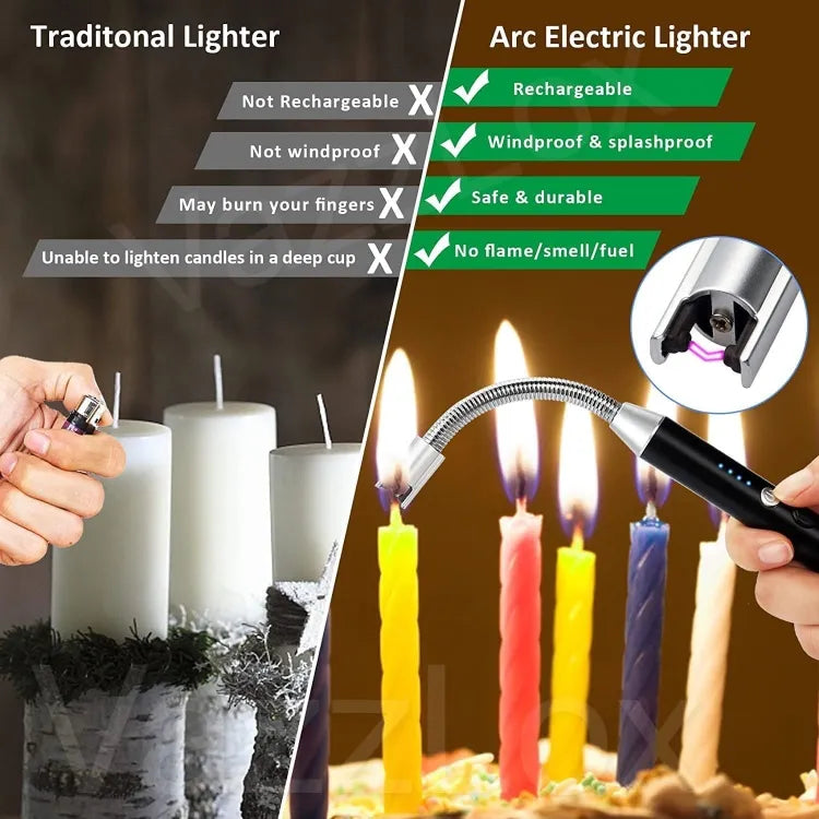 CurrentDealz™ Flexible USB Chargeable Lighter