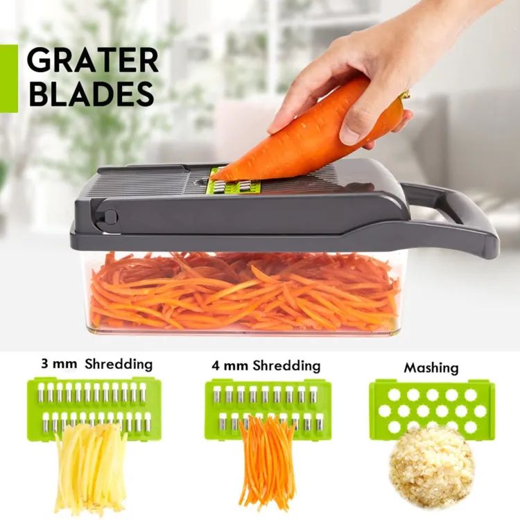 CurrentDealz™ Vegetable and fruit cutter nicer dicer all in one