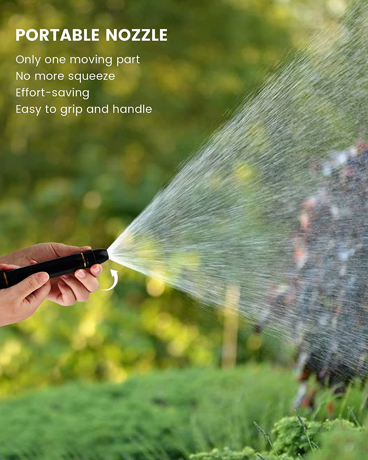 CurrentDealz™ Metal Body Black Nozzle - Cleans Effortlessly