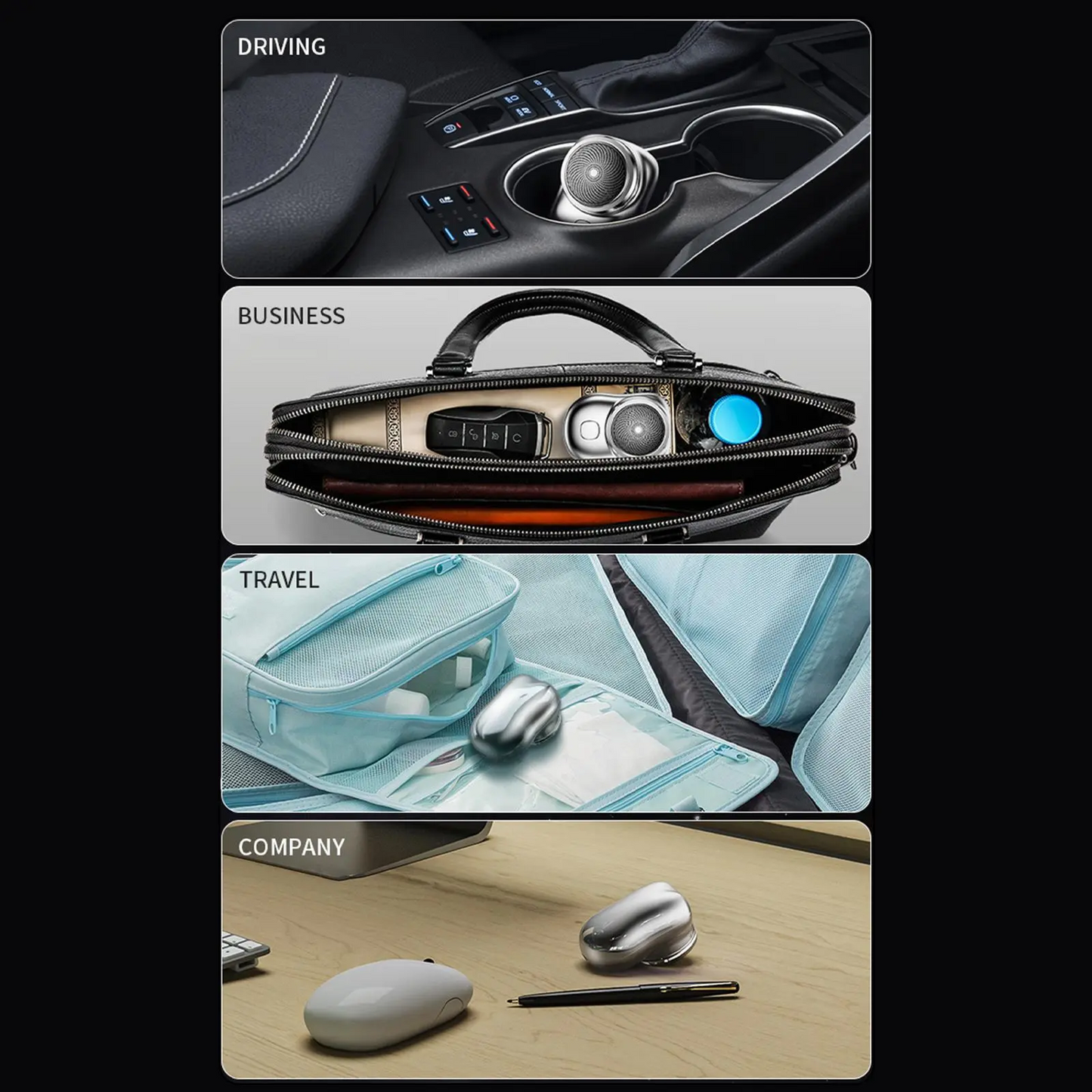 CurrentDealz™ Mini Type-C Fast Charging Pocket Razor