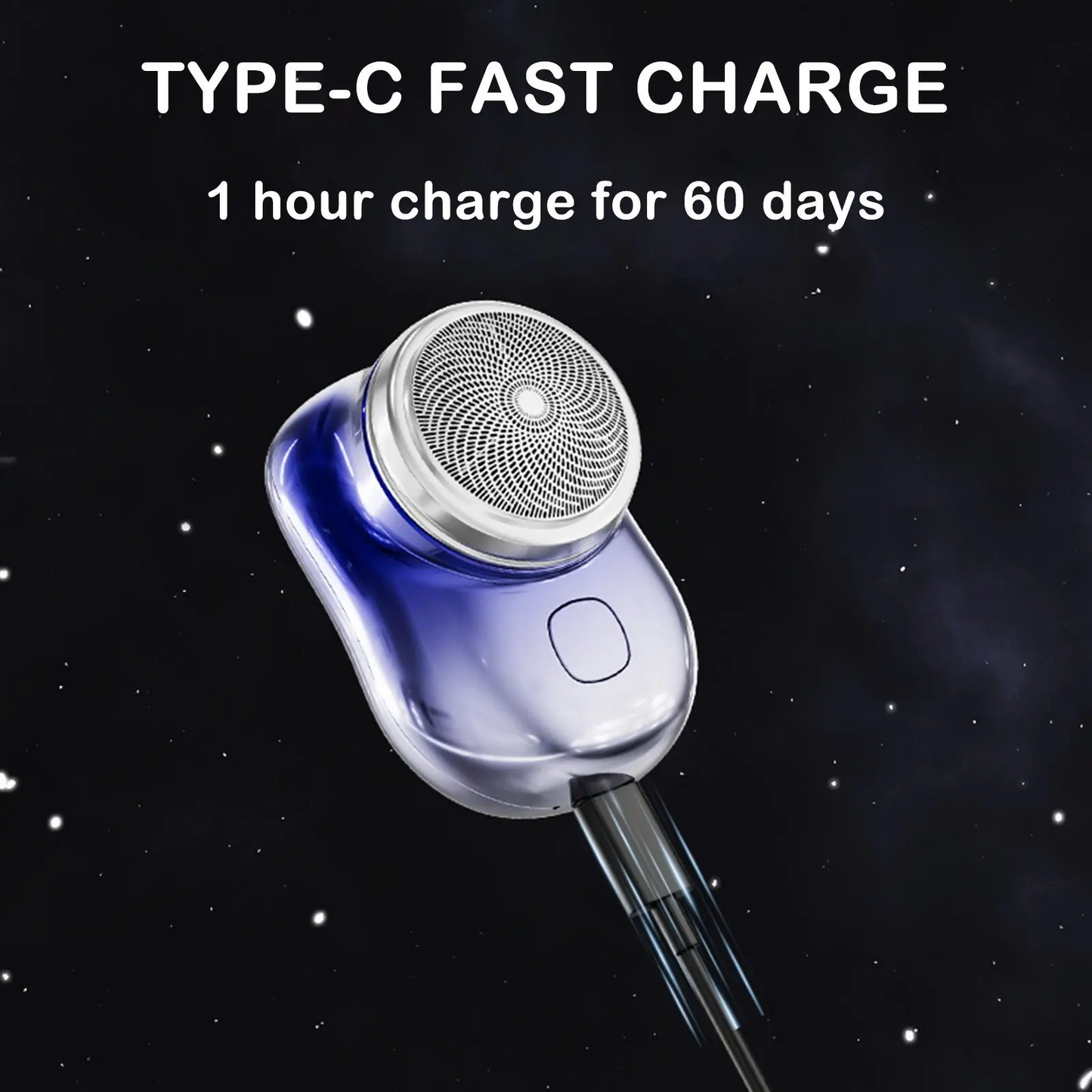CurrentDealz™ Mini Type-C Fast Charging Pocket Razor