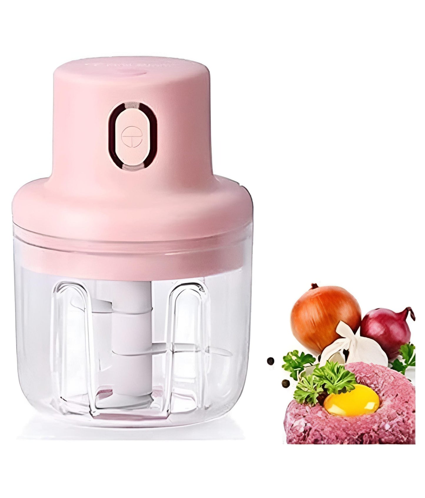 CurrentDealz™ Portable Mini Electric Garlic Food Chopper