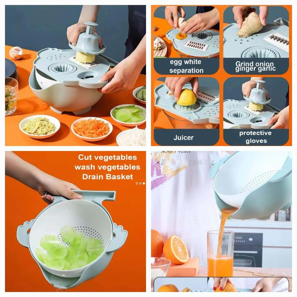 CurrentDealz™ Japanese Style Drain Wet Grater