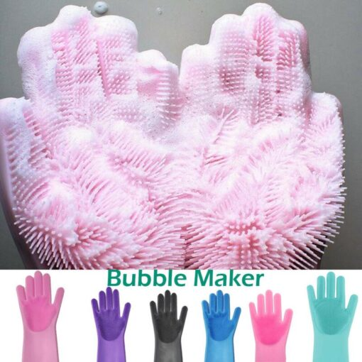 CurrentDealz™ Original Magic Silicon Dish-washing Gloves