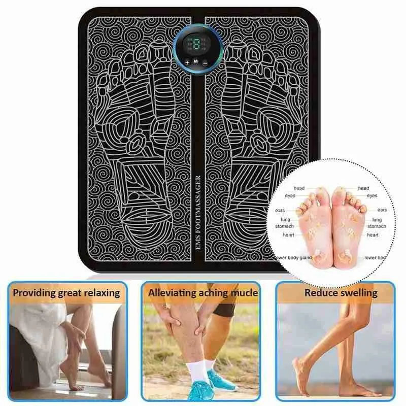 CurrentDealz™ Electric EMS Foot Massager Pad