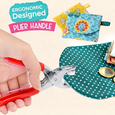 CurrentDealz™ Snap Button Tool Kit With 20 Tich Button