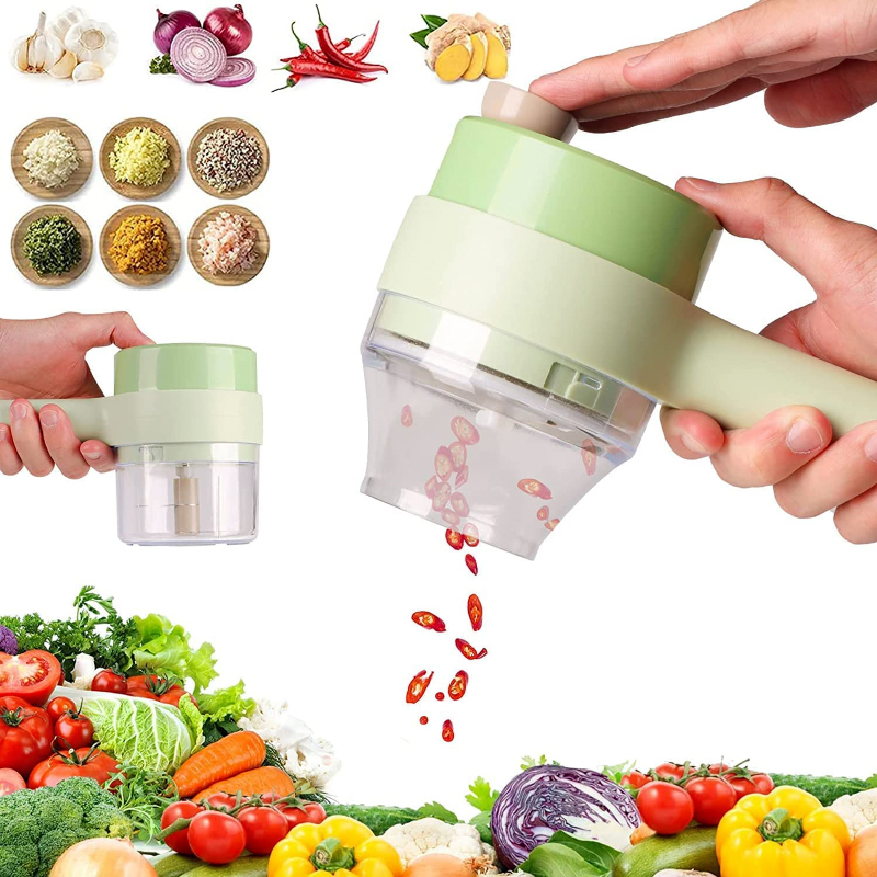 CurrentDealz™ Electric Handheld Food Chopper