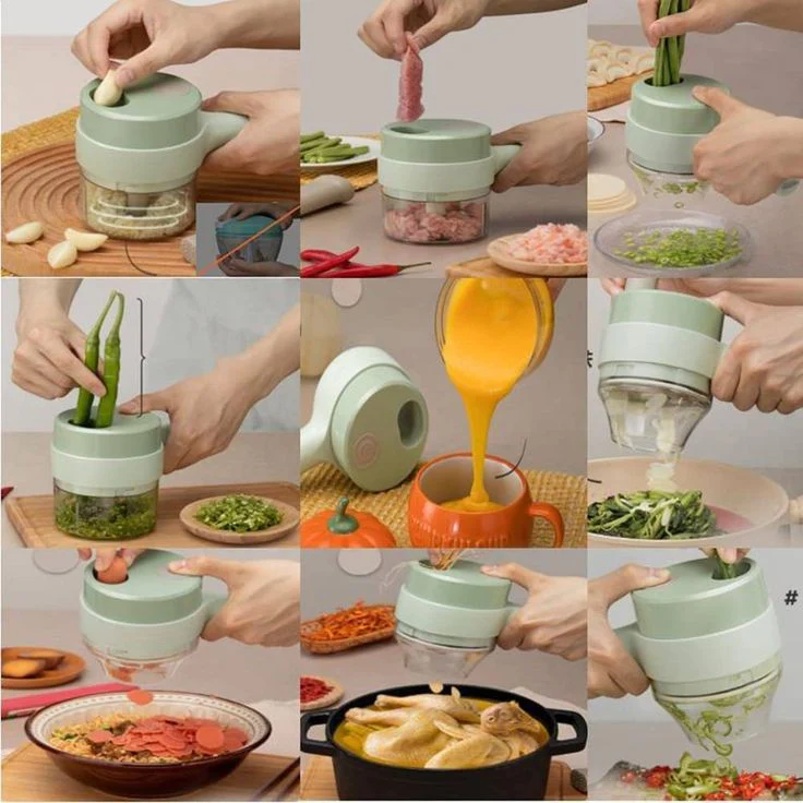 CurrentDealz™ Electric Handheld Food Chopper