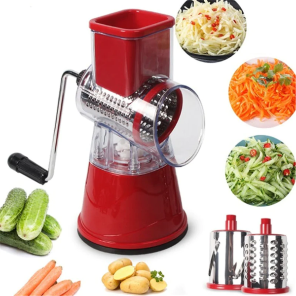 CurrentDealz™ Round Manual Vegetable Cutter