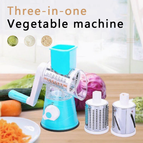 CurrentDealz™ Round Manual Vegetable Cutter