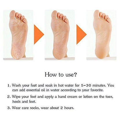 CurrentDealz™ Anti Crack Full Length Silicone Foot Protector