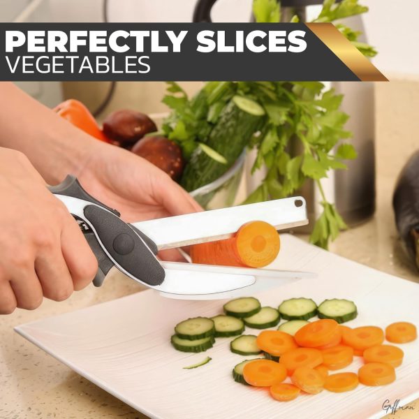 2 In 1 Clever Cutter & Scissors