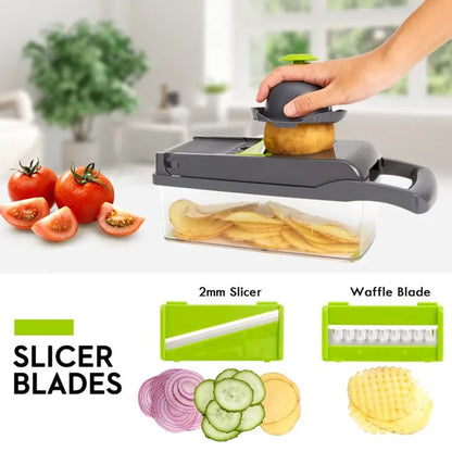 CurrentDealz™ Vegetable and fruit cutter nicer dicer all in one