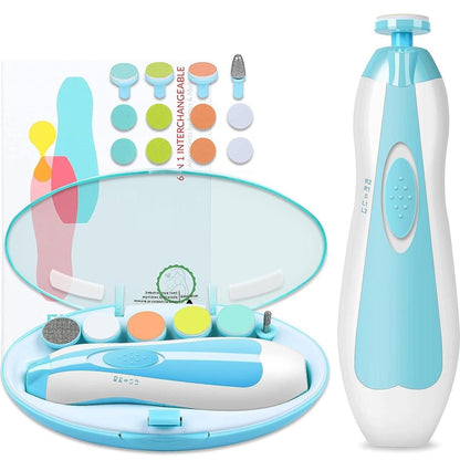 CurrentDealz™ Electric Baby Nail Trimmer Safe