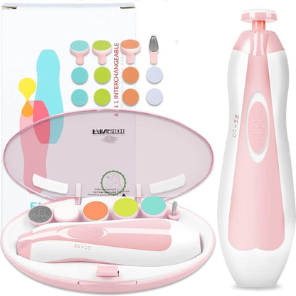 CurrentDealz™ Electric Baby Nail Trimmer Safe