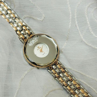 Stylish Women's Rose Watch with Chain Strap