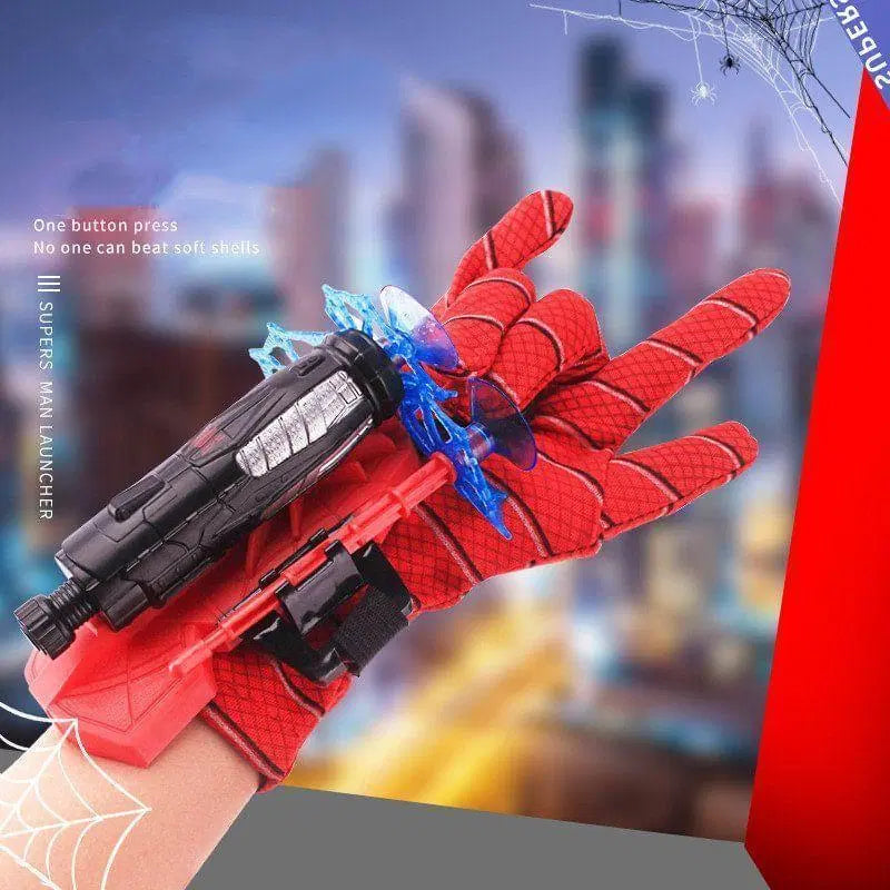 CurrentDealz™ Boy's Plastic Spiderman Dart Shooter